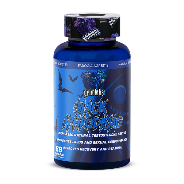 GRIMLABS BLACK APHRODISIAC (FADOGIA AGRESTIS) 600MG 60 CAPSULES