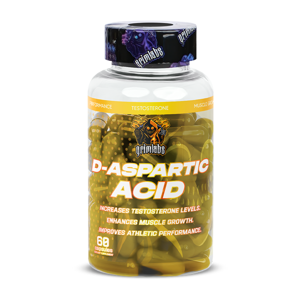 GRIMLABS D-ASPARTIC ACID  60 CAPSULES