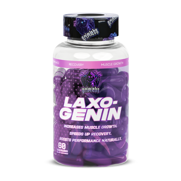 GRIMLABS LAXOGENIN 100MG 60 CAPSULES